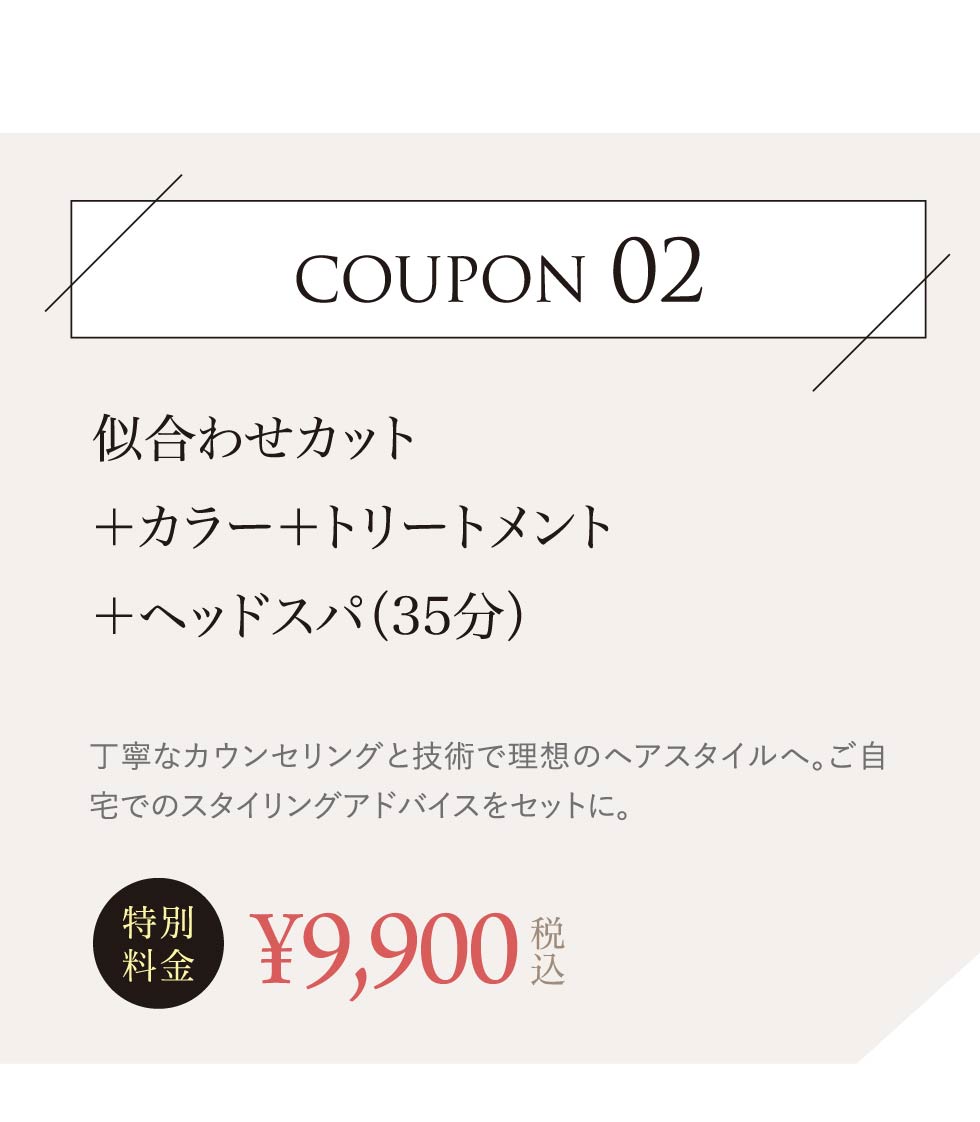 クーポンメニュー2